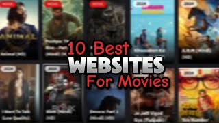 Top 10 Free Movies Download And Watch Online Websites  Best 10 Websites For Download HD Movies Free [upl. by Heilman709]