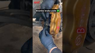 How to change brembo brake pads short [upl. by Patrizio]