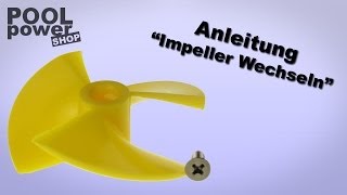 Poolroboter Richtig Warten  Dolphin Swell PlusRemote  Impeller Wechseln [upl. by Zingale]