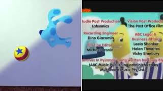 Bananas in Pyjamas Blue’s Clues and Lunar Jim Credits Remix [upl. by Gracia]