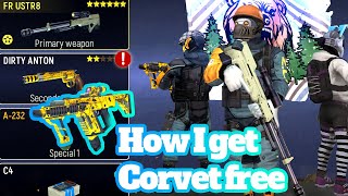 Tacticool how I get Corvet free كيف حصلت السلاح الخارق مجانا [upl. by Eibloc]