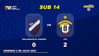 FINAL Sub14 Paraíso vs UCV Copa Maltín 2023 Liga Colegial de Fútbol de Venezuela [upl. by Luiza]