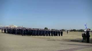 Air Force Basic Military Training BMT Graduation Parade [upl. by Einahteb829]