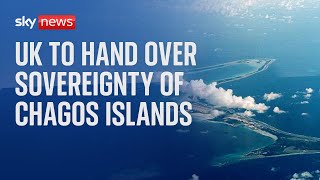 UK to hand over sovereignty of Chagos Islands to Mauritius after decadeslong dispute [upl. by Traci270]