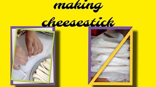 Making Cheesestick [upl. by Llirred]