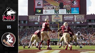 Northern Illinois vs Florida State Football Highlights 2018 [upl. by Madonna]