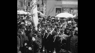 Große Springprozession 1906 Dancing Procession at Echternach Marzen [upl. by Akinimod]