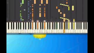 Bello e impossibile Nannini Gianna Piano tutorial by Synthesia [upl. by Lybis]