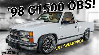 LS SWAPPED 1998 Chevrolet C1500 OBS Review  Collectible Motorcar of Atlanta [upl. by Calhoun976]