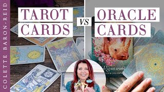 Tarot vs Oracle Cards [upl. by Shererd]