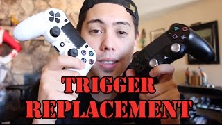 Dualshock 4 R2 Trigger Replacement from eBay  Playstation 4 Controller Fix [upl. by Juline]