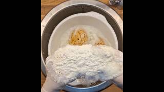 ASMR spongesqueezing softscrub clorex powder amp a little bit of water bleach pasteplay [upl. by Neeruan828]