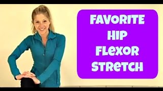 Favorite Hip Flexor Stretch Your Hips will LOVE you for this [upl. by Ticknor86]