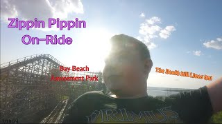 Zippin Pippin OnRide  Bay Beach Amusement Park [upl. by Zetnod836]