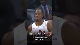 NBA Cavaliers vs Pacers game highlights shorts Oct 11 2024 [upl. by Nelra]