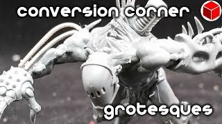 How to Convert Cheap and Easy Grotesque Miniatures for Drukhari [upl. by Yelsgnik]