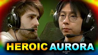 HEROIC vs AURORA  INCREDIBLE PLAYOFFS ELIMINATION  TI13 THE INTERNATIONAL 2024 DOTA 2 [upl. by Adnawak808]