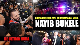 ¡AHORITA MISMO LOS COSTARICENSES SE DESMAYAN AL VER A NAYIB BUKELE AFUERA DE ¡LA CASA PRESIDENCIAL [upl. by Ynnor]