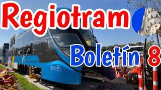 Regiotram de Occidente Así va el proyecto Boletín 8 Febrero 2024 [upl. by Ttereve982]