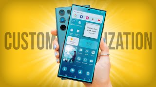 ULTIMATE Samsung Customization  One UI 5 [upl. by Nickerson]