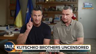 Vitali And Wladimir Klitschkos FULL Interview With Piers Morgan [upl. by Ttemme]