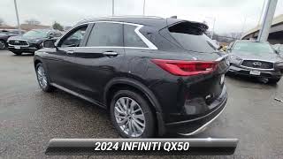 New 2024 INFINITI QX50 LUXE Clifton NJ 24QX336 [upl. by Nodnart]