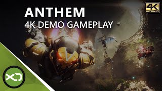 Anthem  4K Demo Gameplay  Xbox One X [upl. by Ahsaz]