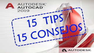 15 trucos autocad para ser mas rápido 15 tips autocad comandos no conocidos tutorial autocad [upl. by Arebma]