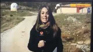 Reportera Antena 3 Alicia Ariza se marea [upl. by Orpheus]