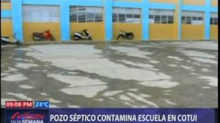 Pozo séptico contamina escuela en Cotuí [upl. by Adolfo]