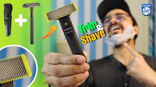 Philips OneBlade Review Unboxing  Ultimate Grooming Tool for Men [upl. by Ennaeirrac271]