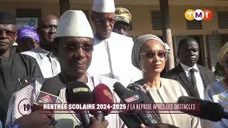 TM1 News  Mali  Rentrée scolaire 20242025  la reprise après les obstacles [upl. by Hogle]