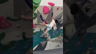 This boulder belongs in the OLYMPICS 🤯 bouldering climbing shorts [upl. by Germayne956]