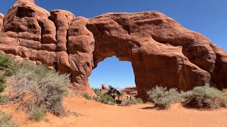 Arches National Park  Pine Tree Arch [upl. by Acimehs362]