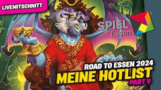 Preview SPIEL Messe Essen 2024  Part 5  Meine Hotlist [upl. by Crow]