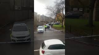 Man in fifties rushed to hospital after shooting in Huddersfield [upl. by Euqinotna]