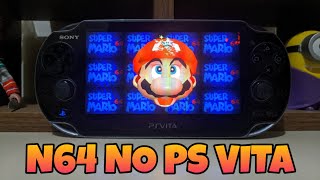 JOGANDO N64 NO PS VITA [upl. by Selig]