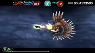 Dariusburst Chronicle Saviours Taito DLC Walkthrough [upl. by Atiekan]