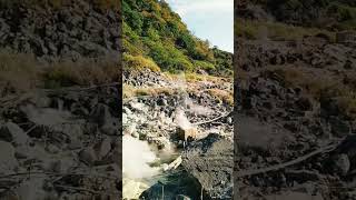 台灣 台北市 硫磺谷 遊憩區 20200104 Sulfur Valley Taipei Taiwan Liuhuang Yangmingshan volcanic [upl. by Epps773]