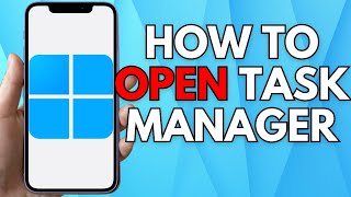 How To Open Task Manager In Windows 11 amp 10 On PC or Laptop EASY [upl. by Annairol954]