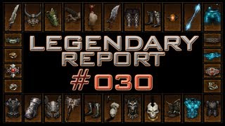 Diablo 3 Legendary Report 30  legendary report [upl. by Sterrett]