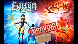 Beast Man amp Evil Lyn Cartoon Collection Action Figure Unboxing [upl. by Alik154]