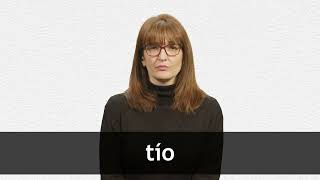 How to pronounce TÍO in European Spanish [upl. by Oletta831]