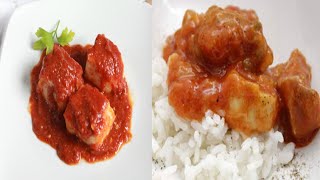 Recette de thon à la sauce tomate et au riz [upl. by Roxi]