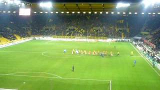 Alemannia Aachen  Fortuna Düsseldorf  Einlauf und Choreo [upl. by Animrelliug]