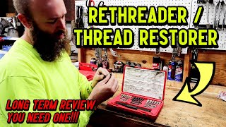 Long Term Review Rethreader  Thread Restorer Kit by GettinJunkDone [upl. by Nilrac]