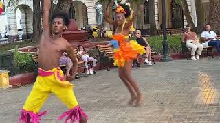 Carnival like dances in the famed walled city of Cartagena de Indias Colombia March 2024 [upl. by Maze]