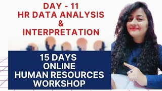 Day 11 of 15 Days HR Workshop  HR Data Analysis hr dataanalytics hranalytics readytogetupdate [upl. by Reseta389]