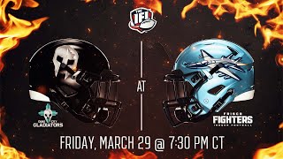 Duke City Gladiators at Frisco Fighters [upl. by Avilla]