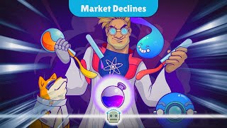 Cryptocurrency Market Update Osmosis ICON and MobileCoin Hit by Declines [upl. by Ahsaelat]